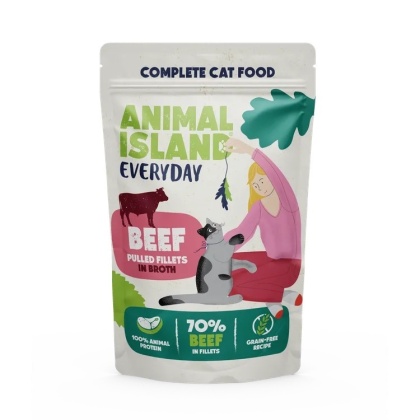 Animal Island Saszetka Wołowina 85g
