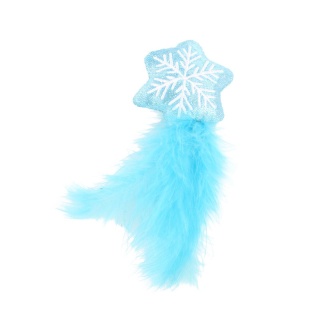 BUBA Święta! kot Śnieżynka z piórem