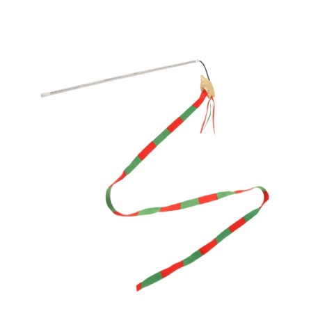 BUBA Święta! kot Wędka ze wstążkami