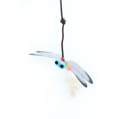 BUBA Wędka dla kota z ważką