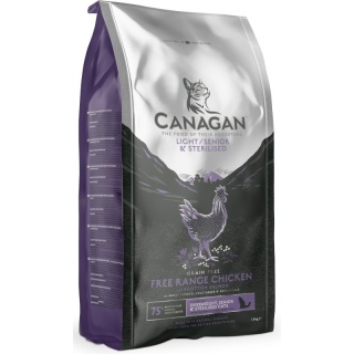 Canagan Light Senior Sterilised Karma sucha dla kota seniorów 375g