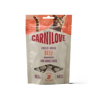 Carnilove Cat Freeze Dried Beef Przysmaki liofilizowane z wołowiną 40g