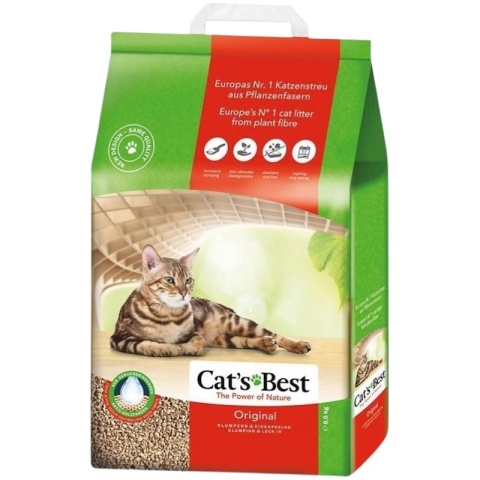 Cat's Best Original 20L / 8,6kg - żwirek zbrylający