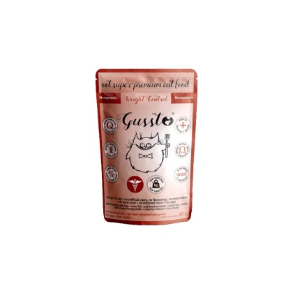 Gussto Vet Weight Control - dietetyczna karma specjalistyczna monoproteinowa kaczka 85g