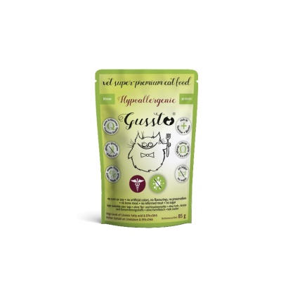Gussto Vet Gastro Hypoallergenic konina - karma specjalistyczna monoproteinowa dla alergików 85g