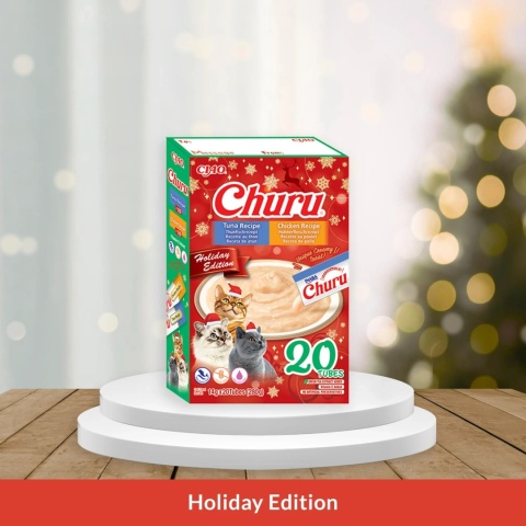 INABA CHURU Box Limitowana Edycja Kremowe przysmaki dla kotów 20x14g (280g)