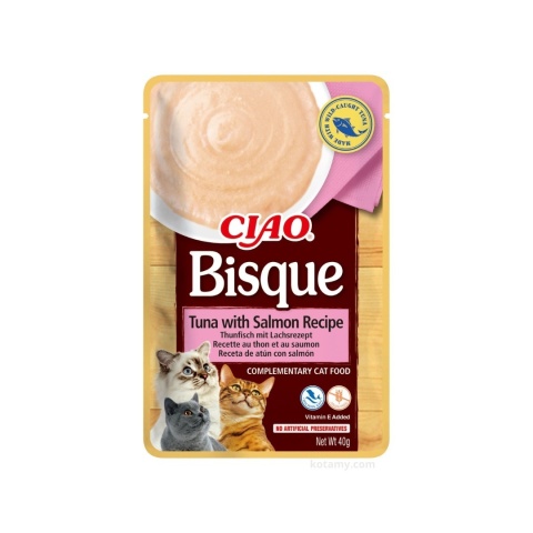 Inaba Ciao Bisque Box Mix smaków 10 sztuk- zupka potrawka w sosie dla kota g