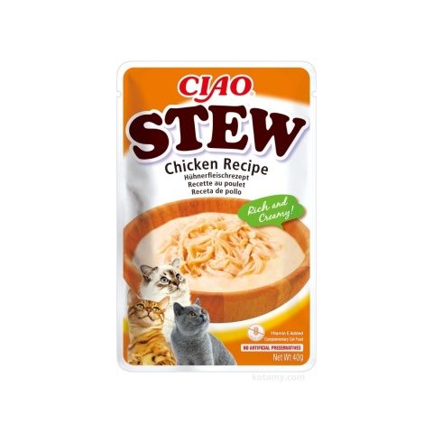 Inaba Ciao Stew Box Mix smaków 24 sztuki- zupka potrawka w sosie dla kota 960g