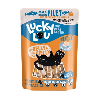 Lucky Lou Extrafood Makrela i dorada w galaretce saszetka 70g