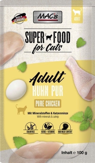 Mac's Cat Superfood Kurczak 100g