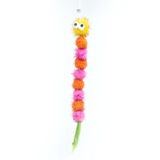 BUBA Wędka dla kota z gąsienicą