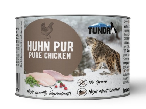 TUNDRA Kurczak 200g karma dla kota monoproteinowa