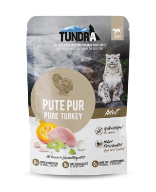 TUNDRA Indyk saszetka 85g - karma dla kota monoproteinowa
