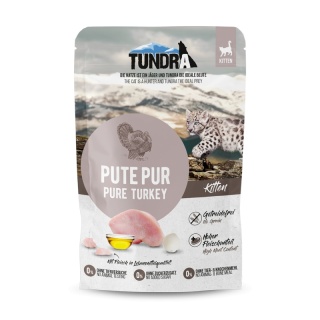 TUNDRA Kitten indyk 85g karma dla kociąt Monopretinowa