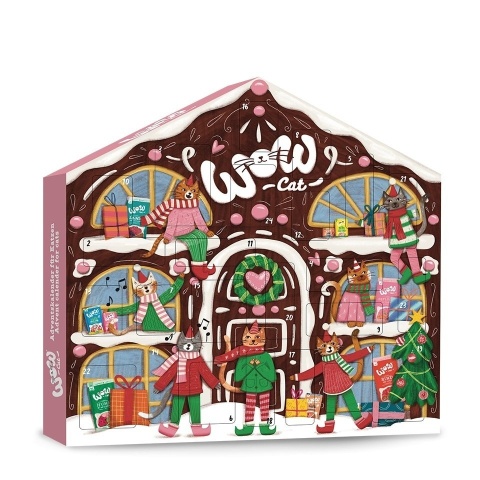 WOW CAT kalendarz adwentowy dla kota ((228g)