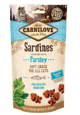 Carnilove Cat Snack Fresh Soft Sardine &amp; Parsley 50g