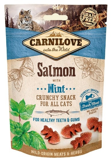 Carnilove Cat Snack Fresh - Łosoś z miętą 50g