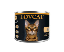 Lovcat Kompletna karma dla kota indyk, 200g