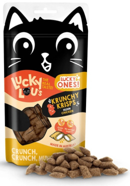 Lucky Ones Krunchy Krisps Kurczak - przysmak dla kota 60g