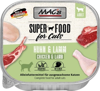 MAC's kurczak i jagnięcina tacka 100g