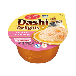 INABA Dashi Delights kurczak i łosoś 70g