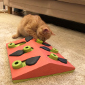 Nina Ottosson Cat Melon Madness Treat Puzzle Level 2 - gra logiczna dla kota, poziom 2