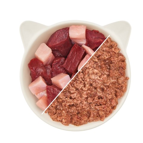 WOW CAT Senior Wild Kaninchen - dziczyzna z królikiem dla kota seniora (125g)