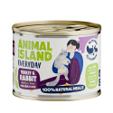 Zestaw 9 SZTUK Animal Island królik z indykiem, indyk z jagnięciną, indyk z gęsią 9x200g