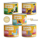 Zestaw 5 SZTUK Animal Island Puszki 5x200g