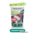 Animal Island NOWE Saszetki Wołowina i Indyk 4x100g New Paté