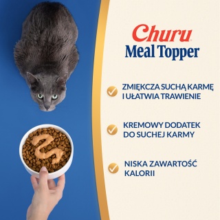 INABA CHURU Meal Topper dosmaczacz dla kotów Tuńczyk 4x14g