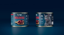 Karma mokra premium Jane Cat Wołowina i kurczak 200g