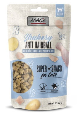 MAC's Shakery przysmak dla kota Anti-hairball 60g