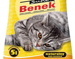 Benek Żwirek Super Compact - żwirek bentonitowy naturalny 5 L