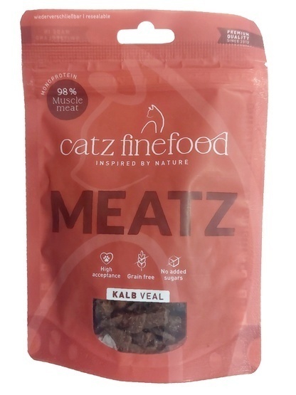 Catz Finefood Meatz N.05 Cielęcina 45g Catz Finefood Meatz N.05 Cielęcina 45g