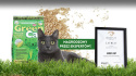 Green Cat Żwirek kukurydziany dla kota 24L - żwirek zbrylający drobnoziarnisty