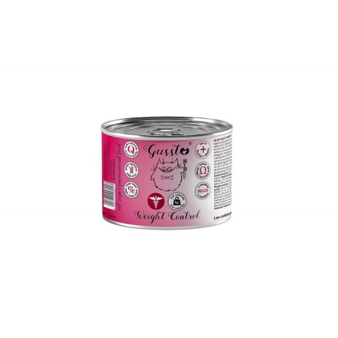 Gussto Vet WEIGHT CONTROL- karma dietetyczna dla karma specjalistyczna 200g Gussto Vet WEIGHT CONTROL- karma dietetyczna dla karma specjalistyczna 200g