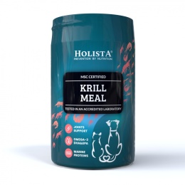 Holista Krill Meal (Kryl) 100g - wsparcie odporności, chrona stawów, smaczny dodatek do posiłków