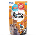 INABA JUICY BITES Wilgotne przysmaki dla kota ryba z małżami 3x11,3g