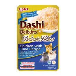 Inaba Dashi Delights Flakes Kurczak i Tuńczyk 40 g