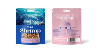 John Dog Wild przysmak monoproteinowy dla kota krewetki 55g