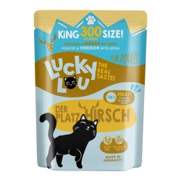 Lucky Lou Lifestage Adult Drób i jeleń saszetka 300g